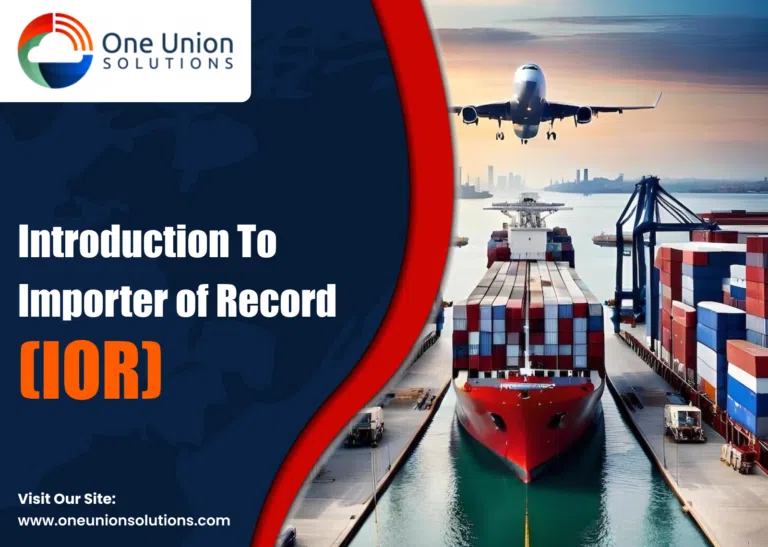 Introduction to Importer of Record (IOR)