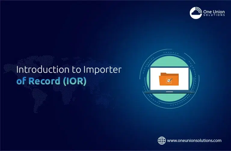 Introduction to Importer of Record (IOR)