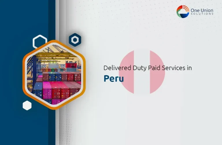 Delivery Duty Paid Services in Peru