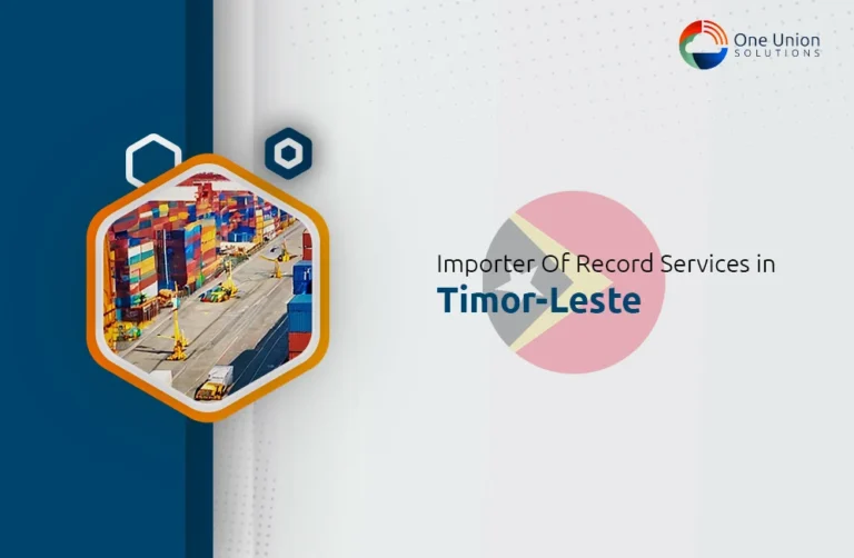IOR Services in Timor-Leste
