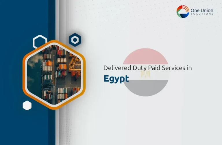 DDP Service in Egypt
