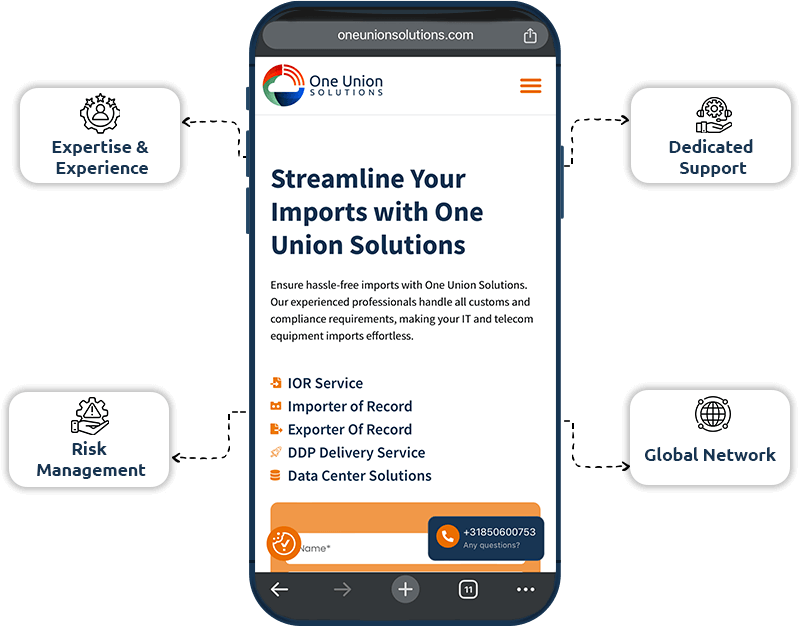Unos Export Example Exporter of Record (EOR) Services Worldwide | 190+ Countries