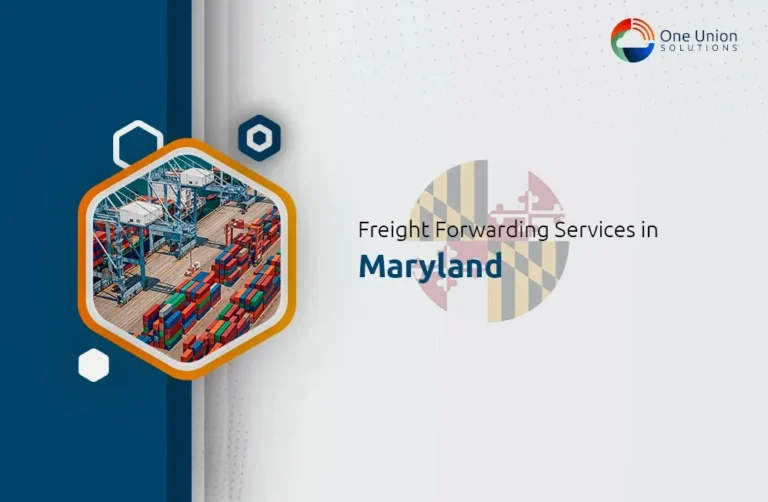 Freight Forwarding Services in Maryland