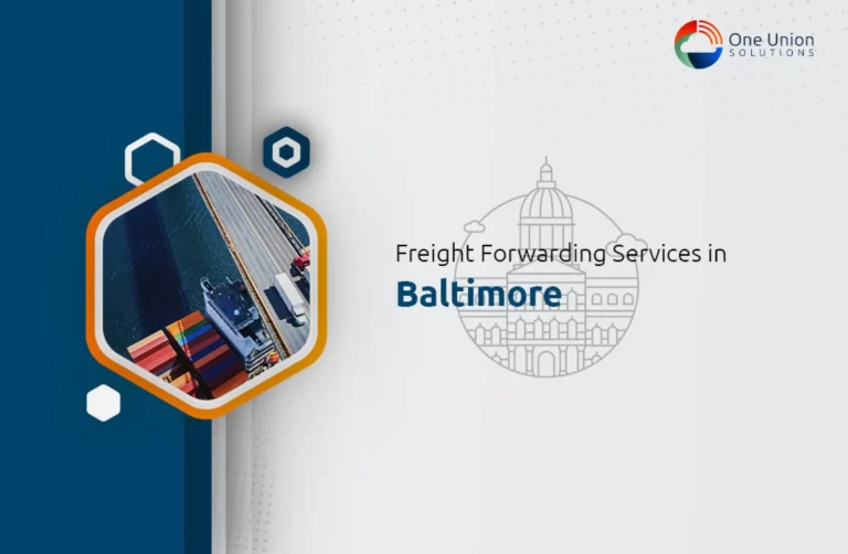 Freight Forwarder Baltimore