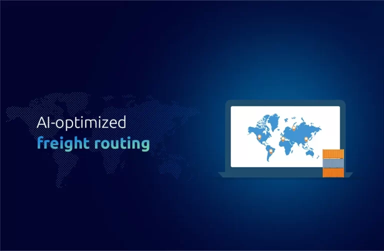 AI-optimized freight routing