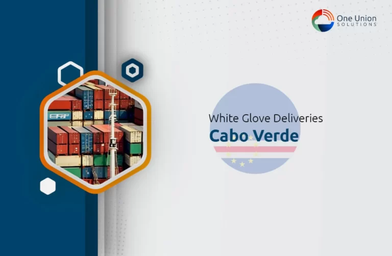 White glove delivery services in Cabo Verde.