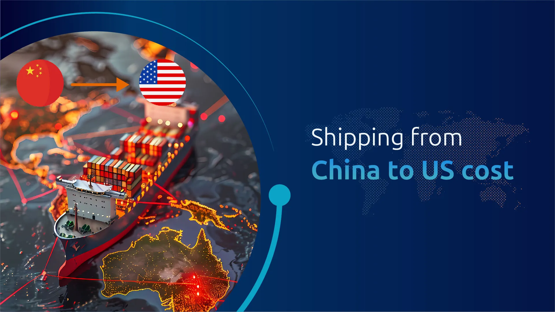 Shipping costs from China to the US without any hurdle