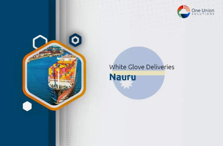 White glove delivery Service in Nauru.