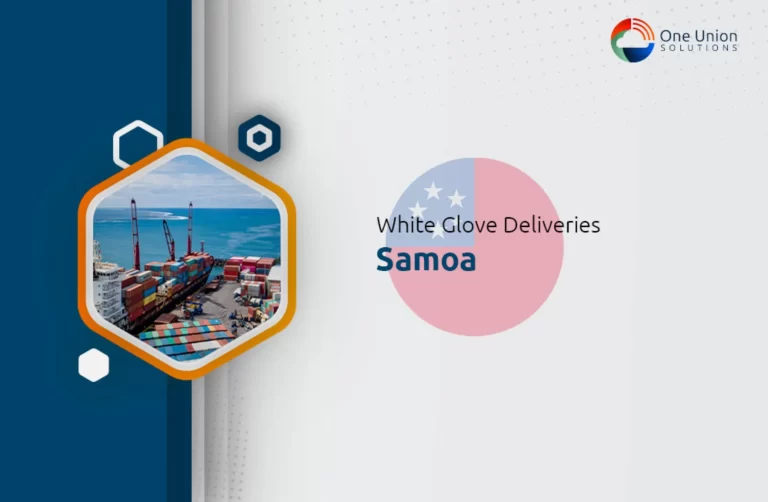 White Glove Delivery Service in Samoa