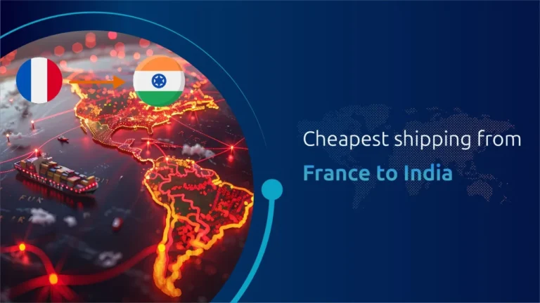 Cheapest Shipping from France to India