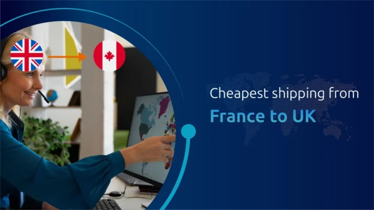 Cheapest shipping from France to the UK