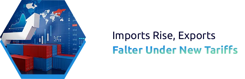 Exports Stumble Amid New Tariffs on Supply Chain