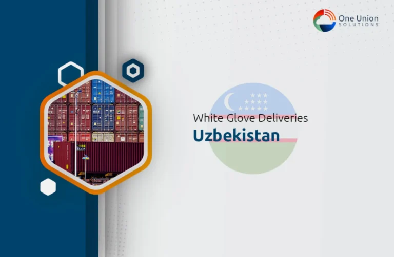 White Glove Delivery Service in Uzbekistan.