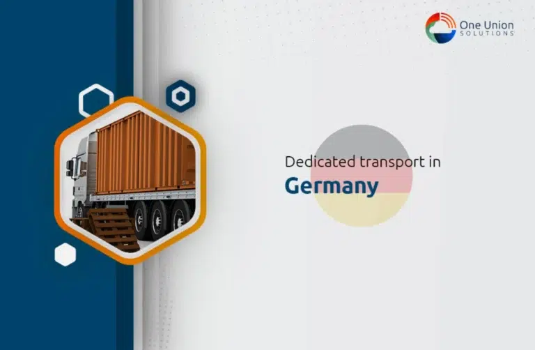 “dedicated transport vehicle for scheduled delivery”