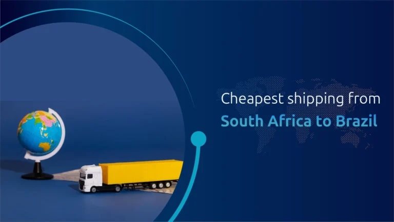 Cheap International Shipping from South Africa and Brazil.