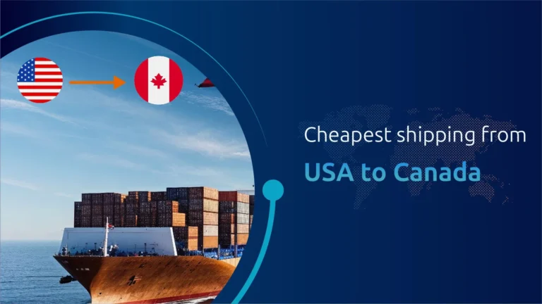 Cheapest Shipping from the USA to Canada