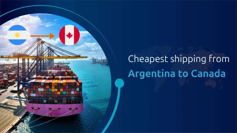 Cheapest Shipping from Argentina to Canada