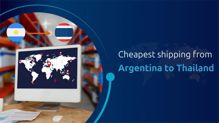 Cheapest Shipping from Argentina to Thailand