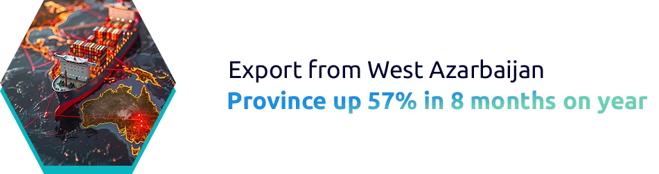 How West Azarbaijan Exports Up 57% in 8 Months