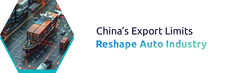 The EV Tech Cold War: How China's Export Restrictions are Reshaping Global Auto Supply Chains