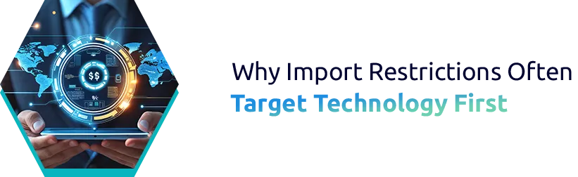 Why Technology Is the First Target of Import Restrictions Worldwide