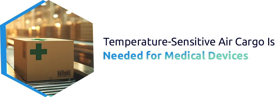Air transport rules for temperature-sensitive healthcare devices