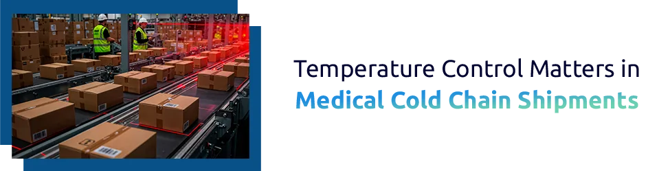 Cold chain validation requirements for cross-border medical shipments