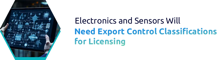 Export Licensing Requirements for Controlled Electronics and Sensors in Global Trade