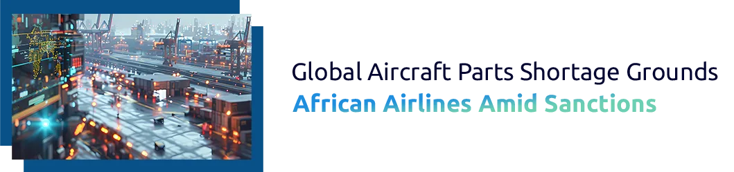 African Aviation Markets Face Aircraft Parts Shortages Amid Sanctions and Supply Chain Disruptions