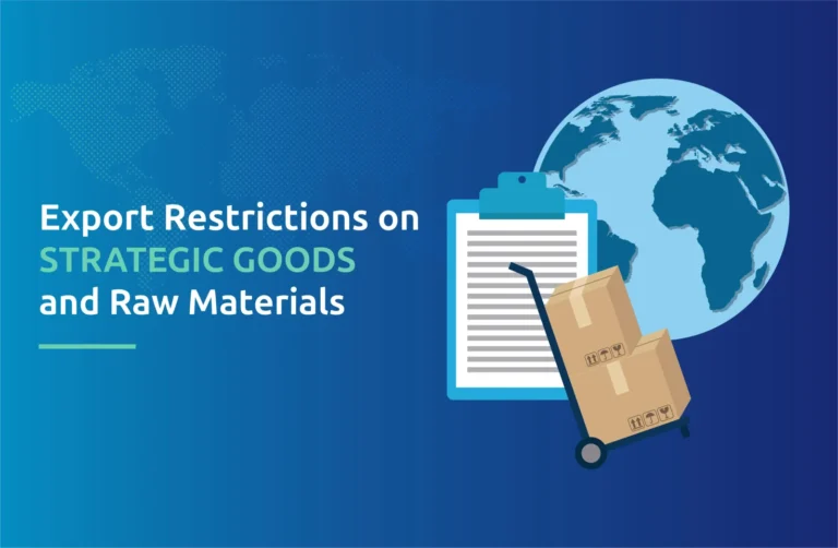 Export Restrictions on Strategic Goods and Raw Materials