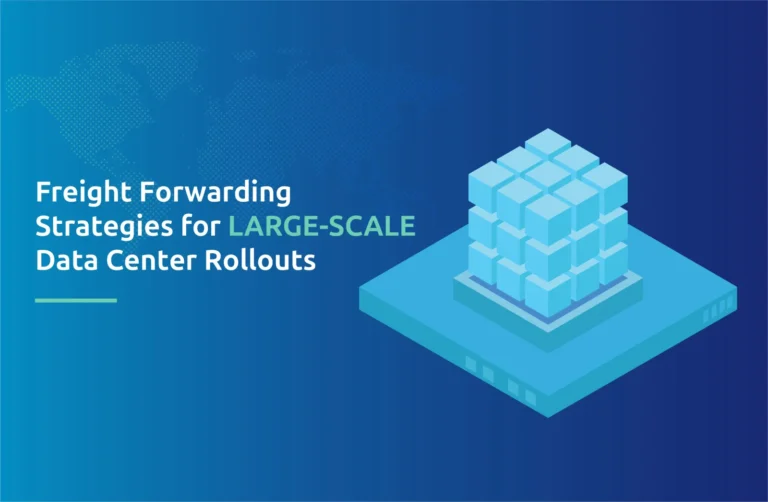 Freight Forwarding Strategies for Large-Scale Data Center Rollouts