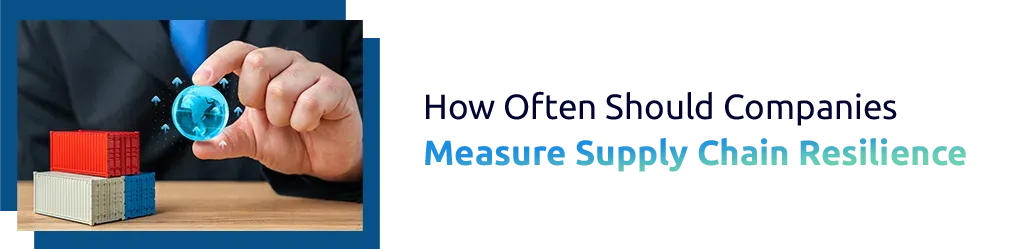 How Often Should Companies Measure Supply Chain Resilience?