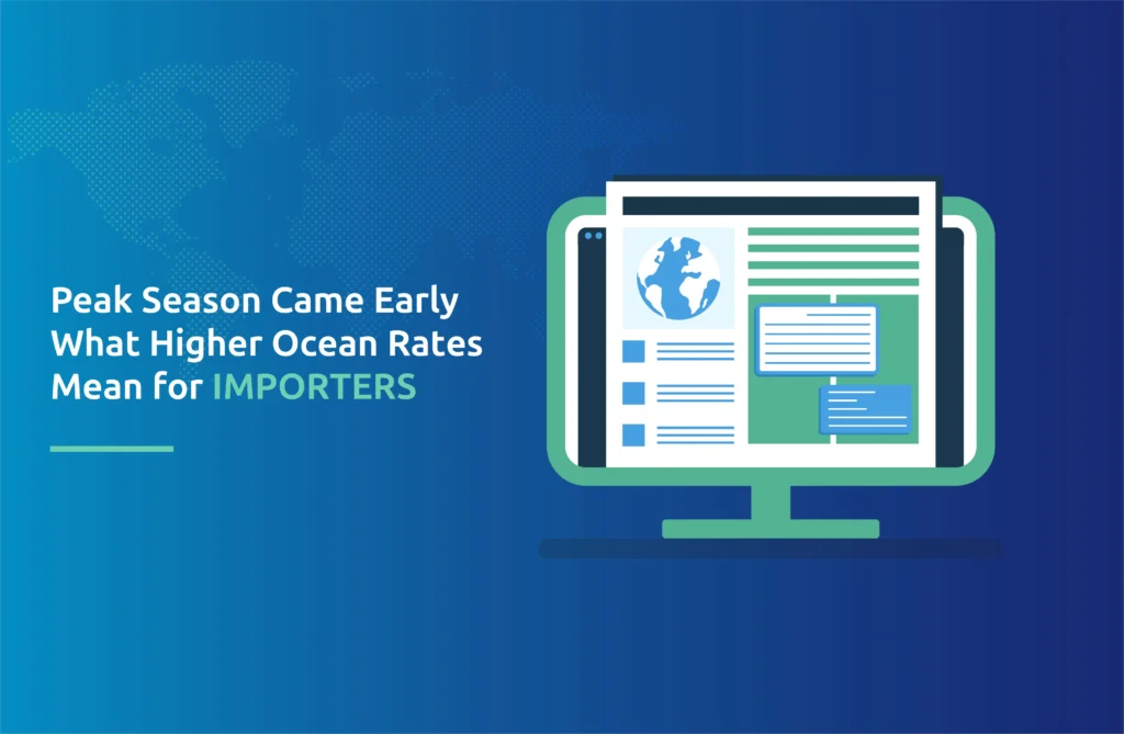 Peak Season Came Early: What Higher Ocean Rates Mean for Importers