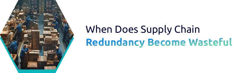 When Does Supply Chain Redundancy Become Wasteful?