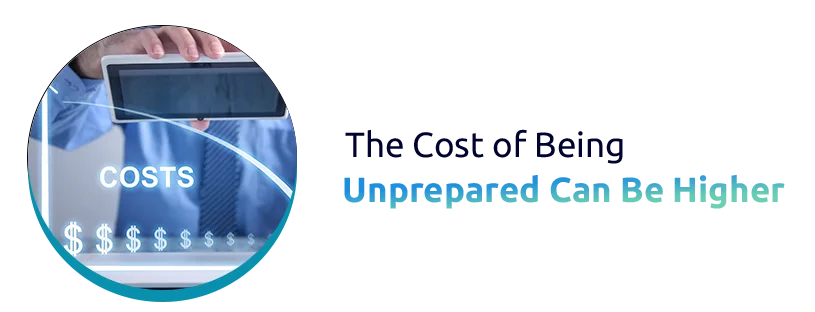 The Cost of Being Unprepared Can Be Higher